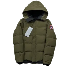 Canada Goose Khaki Green MacMilian Parka Jacket - Small