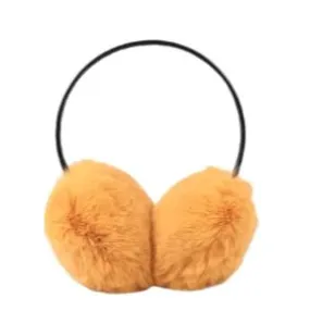 Ear Muffs - Gold Faux Fur