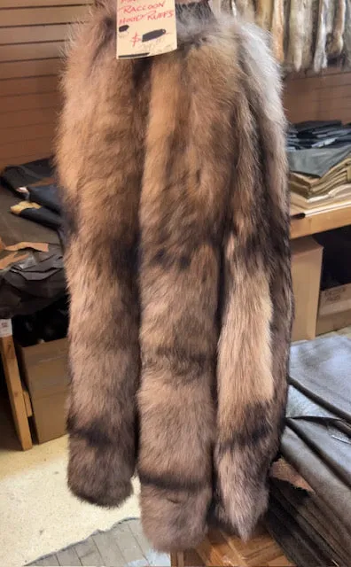 Finnish Raccoon Hood Ruffs