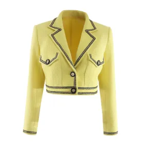 High-end French Tweed Short Jacket