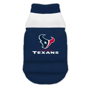 Houston Texans Pet Parka Puff Vest