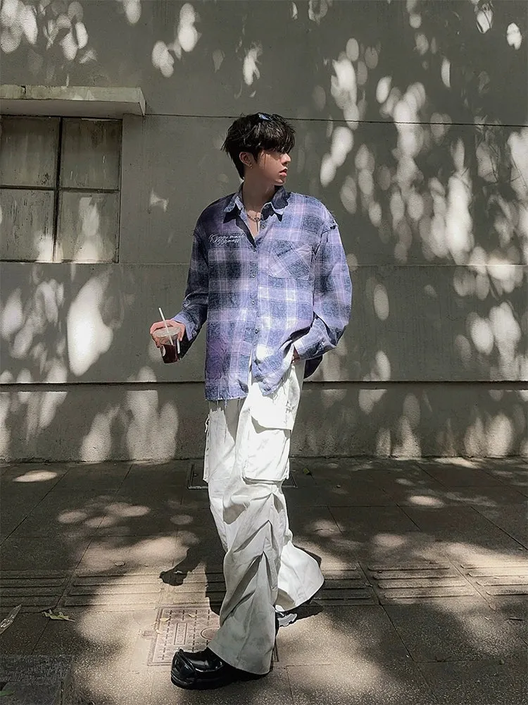Multi Pocket Loose Wide Pants JMH0105