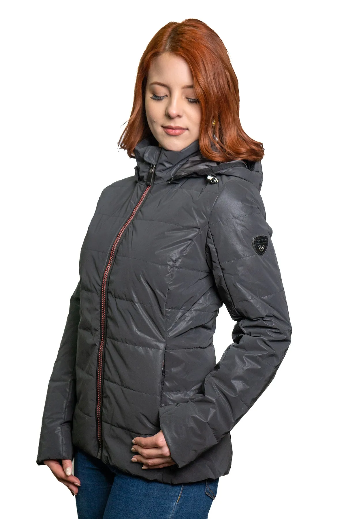 PARKA MUJER NORTHLAND LIORA BLACK REFLECTIVE 02-087041