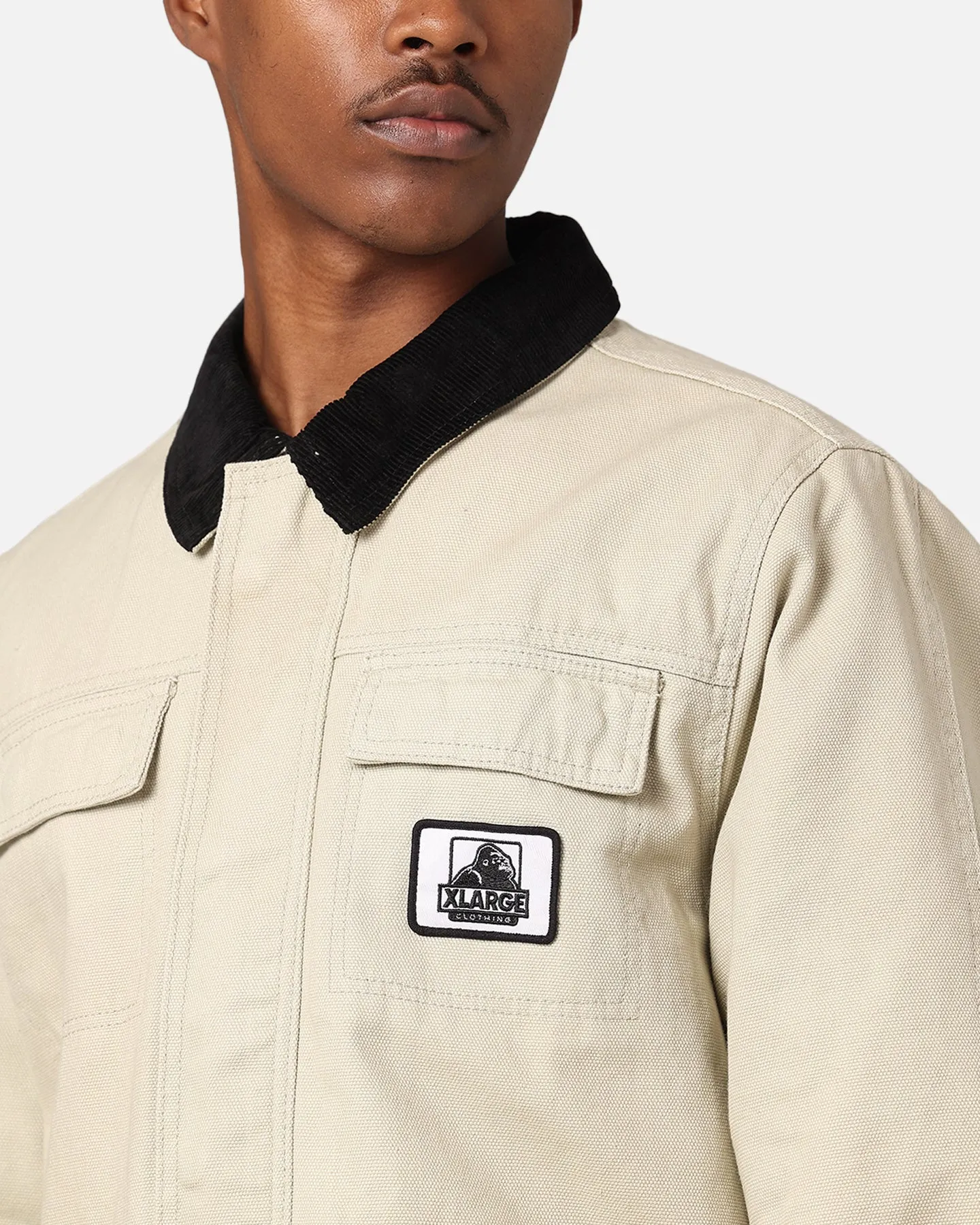 X-Large Washed Shop Jacket Bone