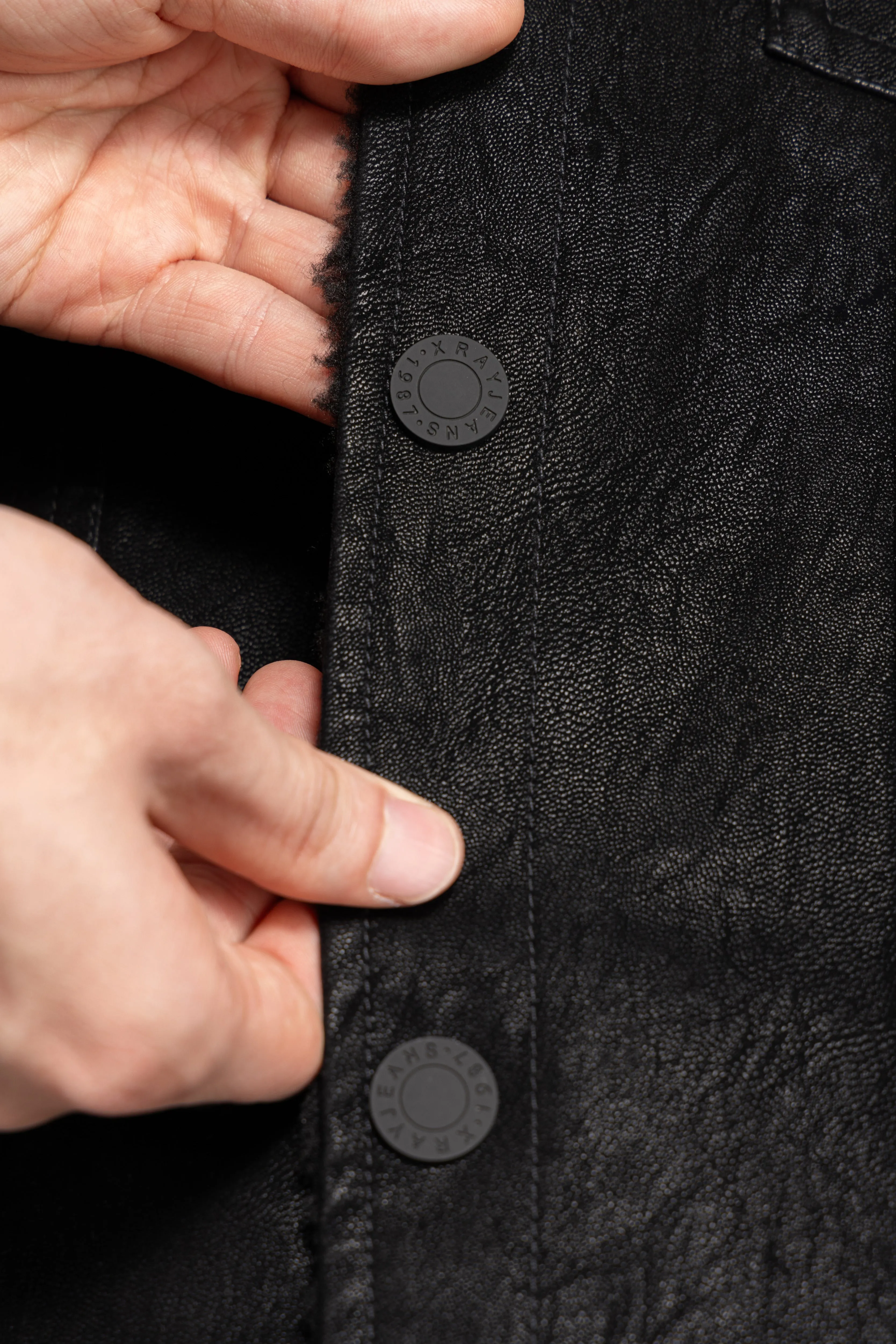 X RAY Boys Faux Suede Ranger Jacket With Faux Shearling Lining